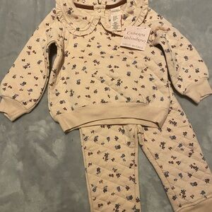 Catherine Malandrino Floral Baby Outfit